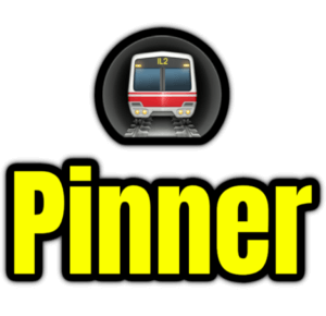 Pinner  London Underground Station Logo PNG