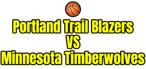 Portland Trail Blazers VS Minnesota Timberwolves PNG