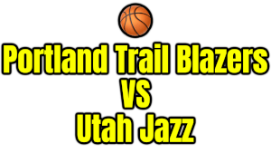Portland Trail Blazers VS Utah Jazz PNG