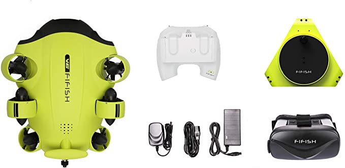 QYSEA FIFISH V6 Underwater Drone with Head-Tracking Function