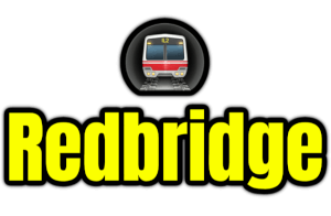 Redbridge  London Underground Station Logo PNG