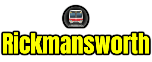 Rickmansworth  London Underground Station Logo PNG