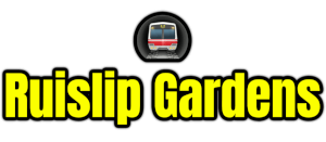 Ruislip Gardens  London Underground Station Logo PNG
