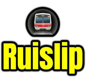 Ruislip  London Underground Station Logo PNG