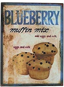 Rustic Blueberry Wall Sign