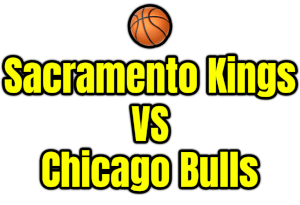 Sacramento Kings VS Chicago Bulls PNG