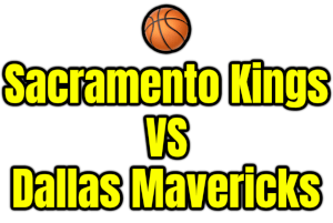 Sacramento Kings VS Dallas Mavericks PNG