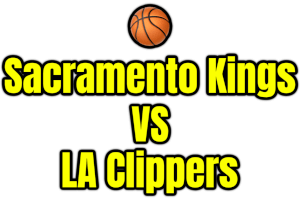 Sacramento Kings VS LA Clippers PNG
