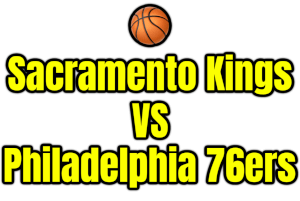 Sacramento Kings VS Philadelphia 76ers PNG