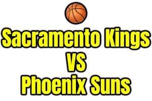 Sacramento Kings VS Phoenix Suns PNG