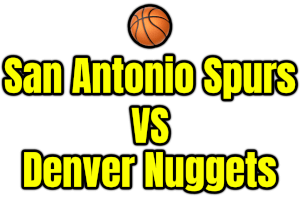 San Antonio Spurs VS Denver Nuggets PNG
