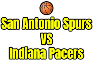 San Antonio Spurs VS Indiana Pacers PNG