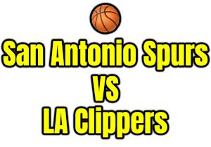 San Antonio Spurs VS LA Clippers PNG