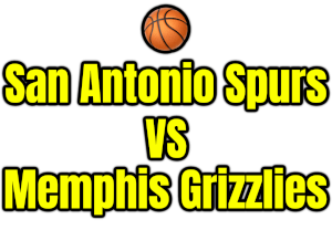 San Antonio Spurs VS Memphis Grizzlies PNG