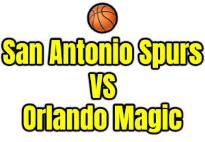 San Antonio Spurs VS Orlando Magic PNG