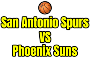 San Antonio Spurs VS Phoenix Suns PNG