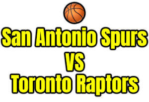 San Antonio Spurs VS Toronto Raptors PNG