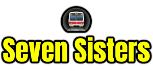 Seven Sisters  London Underground Station Logo PNG