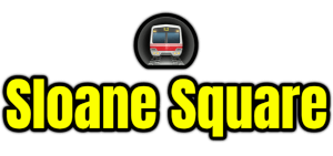 Sloane Square  London Underground Station Logo PNG