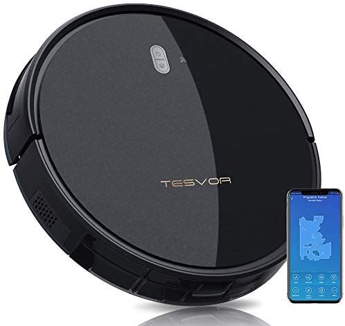 Tesvor Robot Vacuum Cleaner - 4000Pa Strong Suction Robot Vacuum