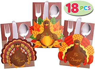 Thanksgiving Turkey Cutlery Holder