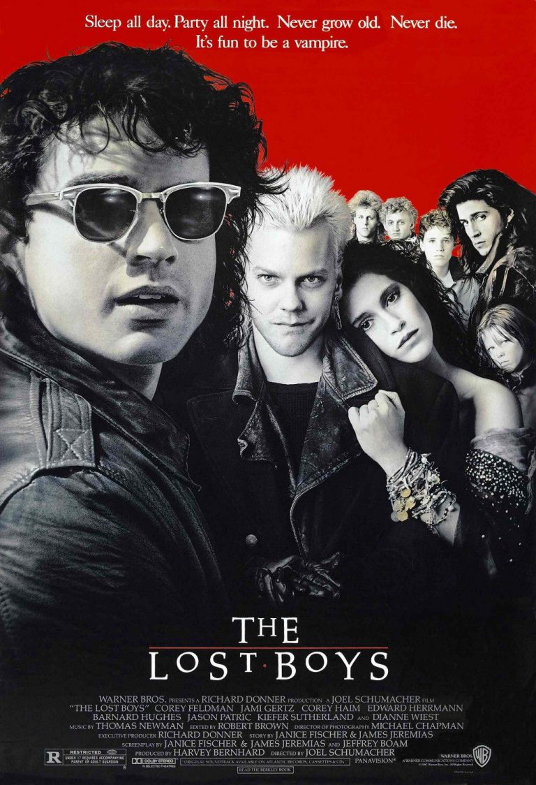 The Lost Boys 1987 movie poster