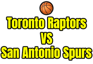 Toronto Raptors VS San Antonio Spurs PNG