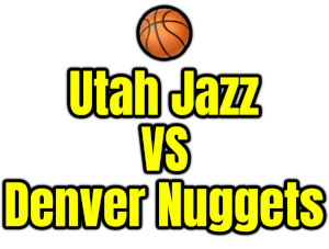 Utah Jazz VS Denver Nuggets PNG
