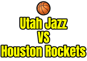 Utah Jazz VS Houston Rockets PNG