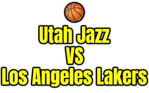 Utah Jazz VS Los Angeles Lakers PNG