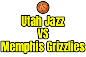 Utah Jazz VS Memphis Grizzlies PNG