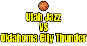 Utah Jazz VS Oklahoma City Thunder PNG