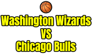 Washington Wizards VS Chicago Bulls PNG