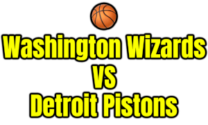 Washington Wizards VS Detroit Pistons PNG