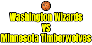 Washington Wizards VS Minnesota Timberwolves PNG