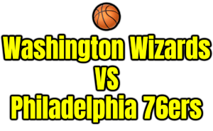 Washington Wizards VS Philadelphia 76ers PNG