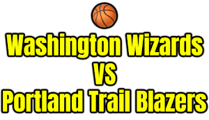 Washington Wizards VS Portland Trail Blazers PNG