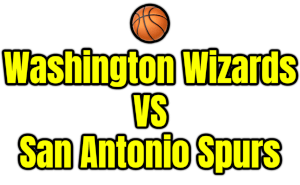 Washington Wizards VS San Antonio Spurs PNG