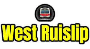 West Ruislip  London Underground Station Logo PNG