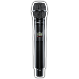 black microphone PNG